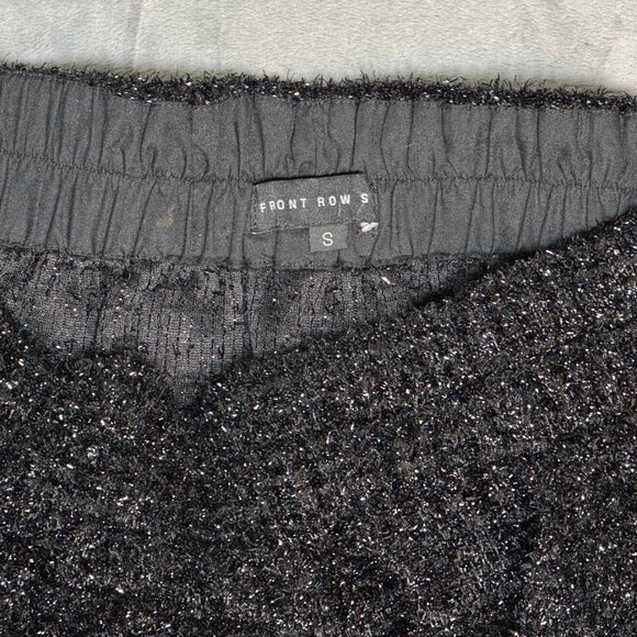 Front Row Shop Sparkling Black Sweater Dress - Picture 4 of 6